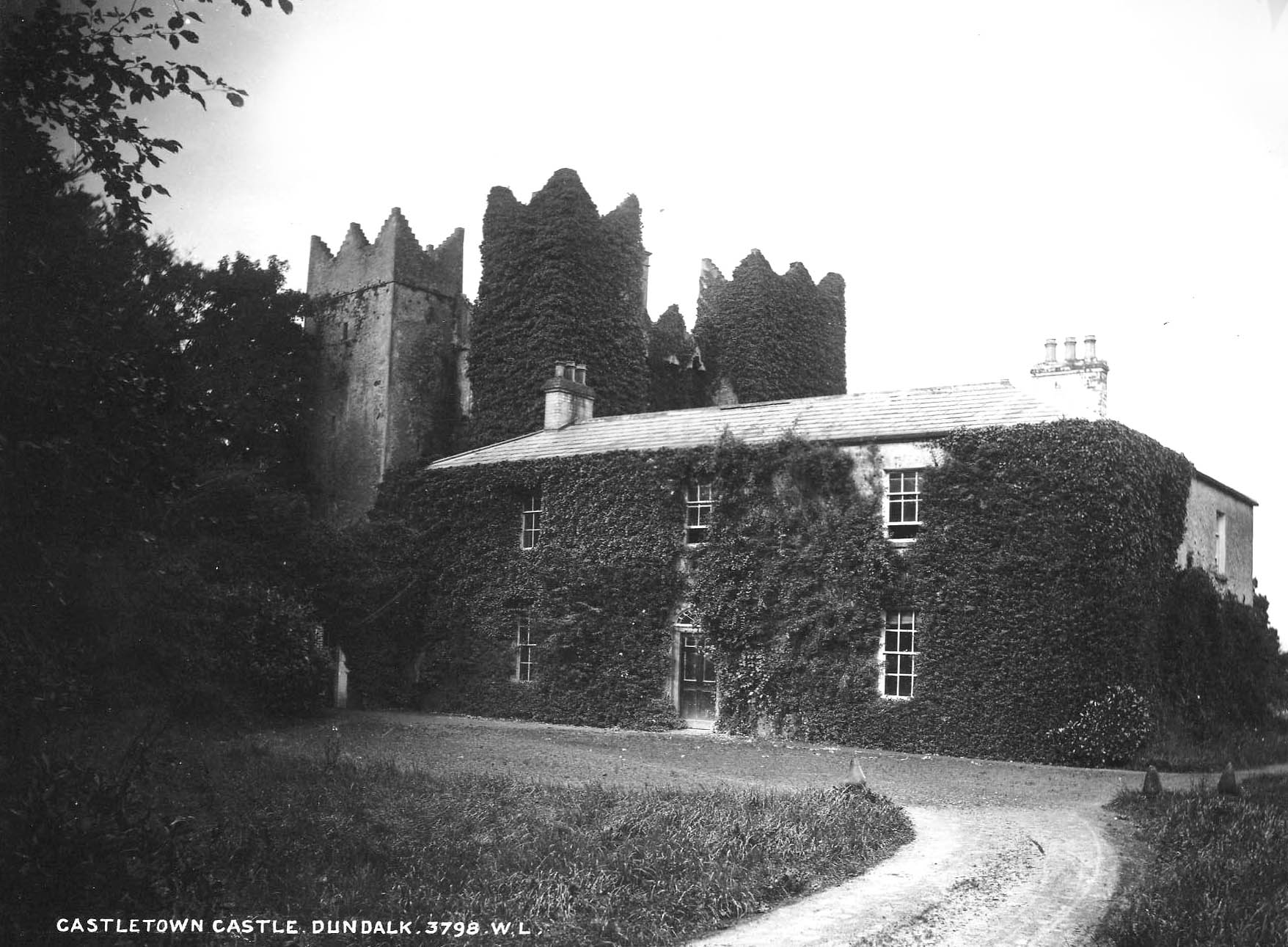 Castletown Castle and House c.1900